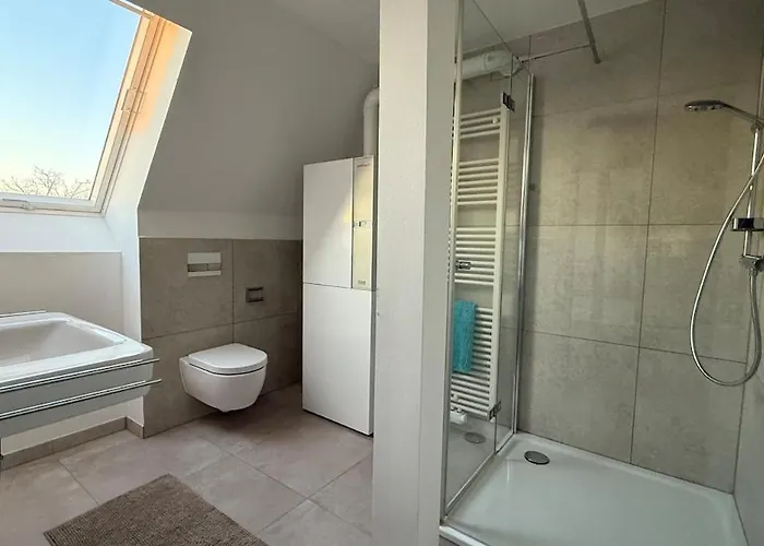 公寓 Penthouse With Roof Terrace - Central, Quiet Location 汉诺威